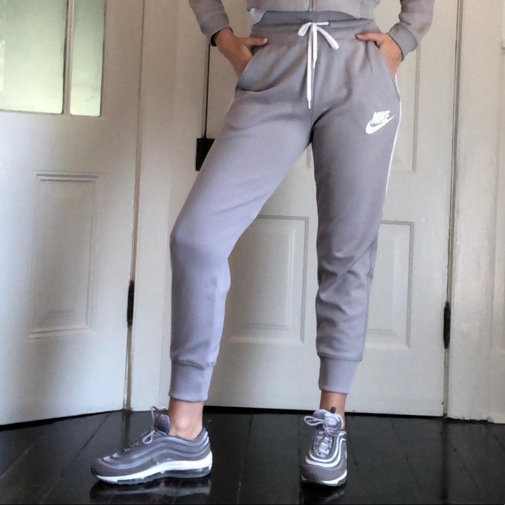 Nike track high waisted pants
